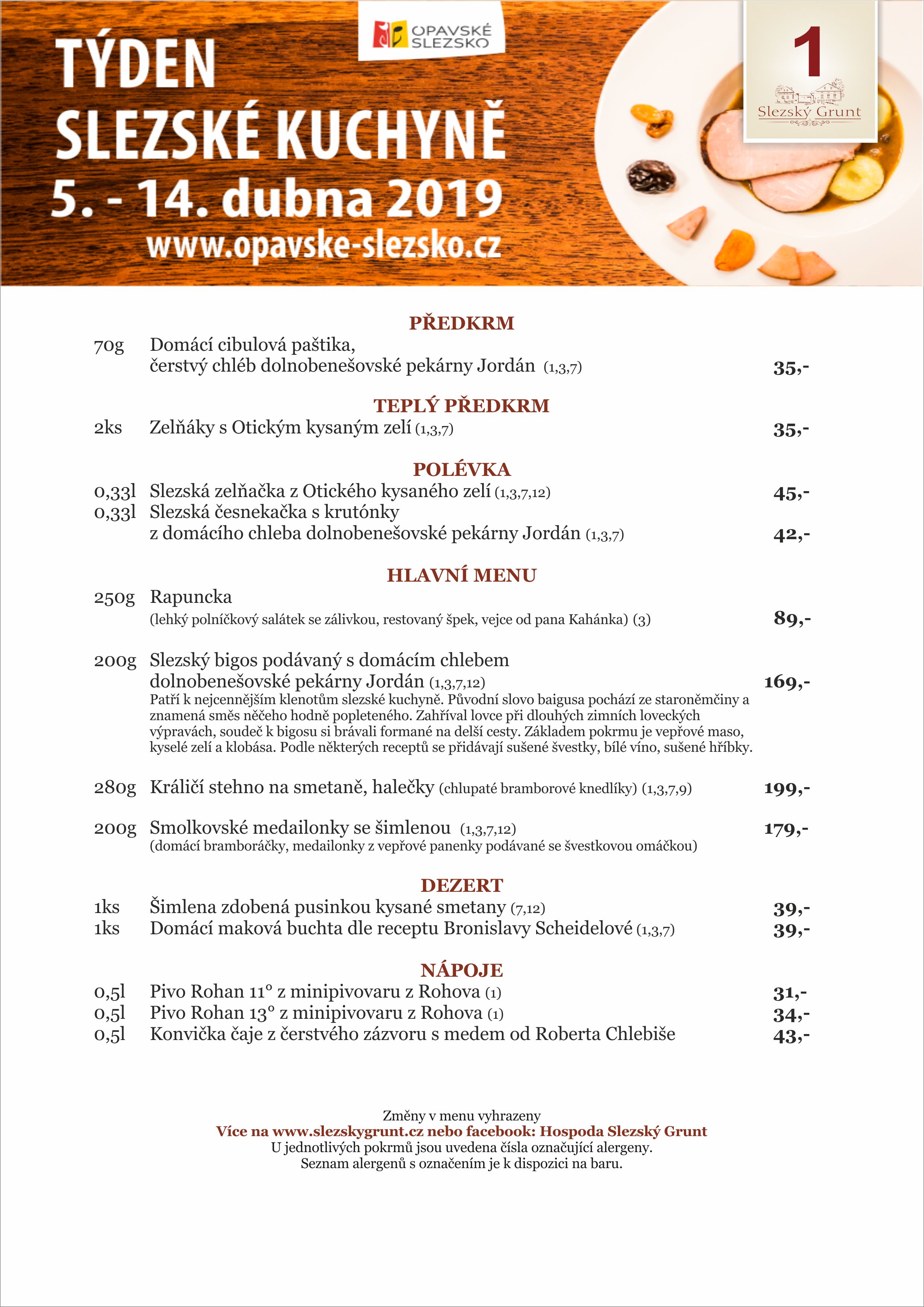 SlezskaKuchyne MENU2019